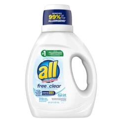 All Ultra Free & Clear 2X Liquid Laundry Detergent - 36 Oz