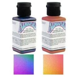 Alphaflex Flexible Textile & Leather Color Shifting Paint - 2.5 Oz