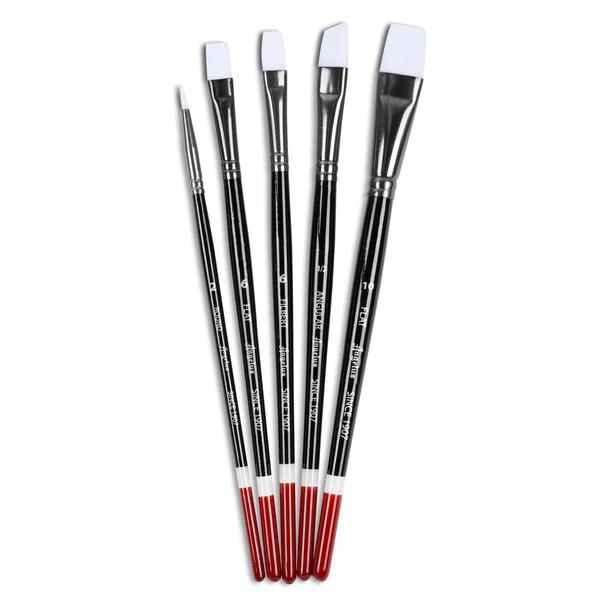 Angelus Paint Brush Set - 5 Pcs 1 Angelus Paint Brush Set - 5 Pcs