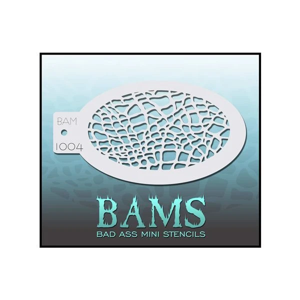 Bad Ass Mini Stencils - Reptiliana 1 Bad Ass Mini Stencils - Reptiliana
