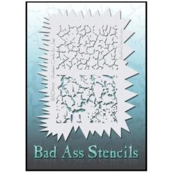 Bad Ass Stencils - Cracks & Jags