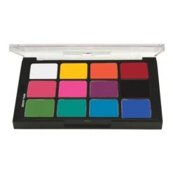 Ben Nye Studio Color Pressed Palette - 12 Color-Rainbow