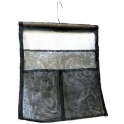 Black Mesh Hanging Locker Bag - No Bar