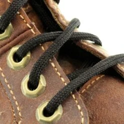 Black Thick Round Boot Lace