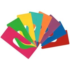 Blank Colored Rack Dividers