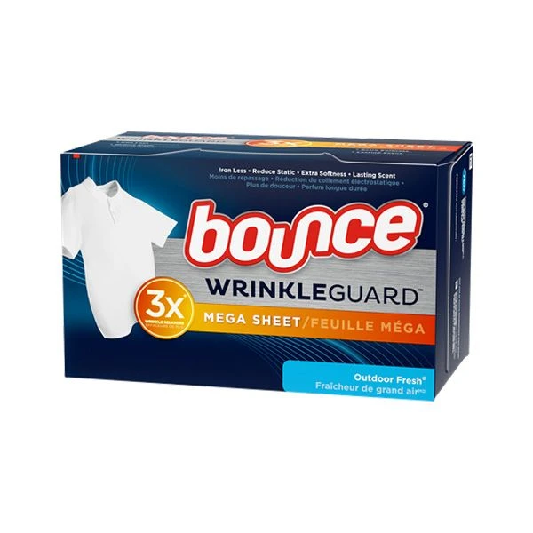 Bounce Wrinkle Guard Dryer Sheets - Outdoor Fresh - 20 Ct. 1 Bounce Wrinkle Guard Dryer Sheets - Outdoor Fresh - 20 Ct.