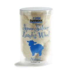 Bunheads Spun Silver Lambswool