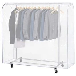 Clear Disposable Rack Covers