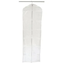 Clear Vinyl Garment Bag With Gusset-72"