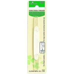 Clover Double Needle Threader