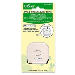Clover Shirro Auto Retract Spring Tape Measure