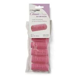 ConairPRO Classic Design Self Grip Rollers 7/8" - Pink-6 Ct