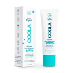 Coola Mineral Face Organic Sunscreen Lotion Sheer Matte SPF 30 - 1.7 Oz. – Tinted