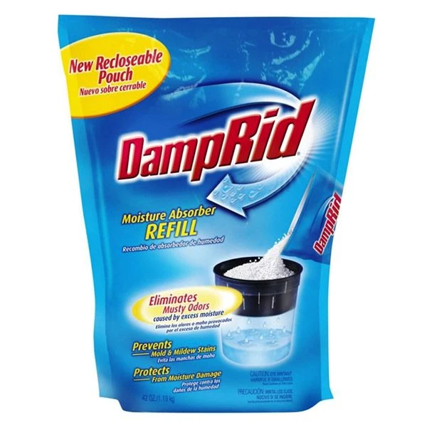 Damp Rid Moisture Absorber Refill - Fragrance Free - 42 Oz. 1 Damp Rid Moisture Absorber Refill - Fragrance Free - 42 Oz.