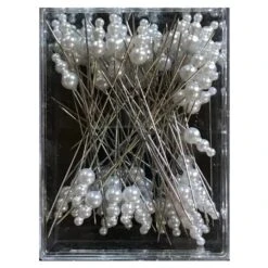 3" Deco Pearl Head Hair Pin - 72 Ct