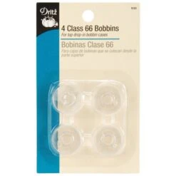 Dritz Class 66 Plastic Bobbins (4)
