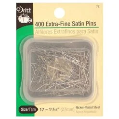 Dritz Silk Straight Pins (Size 17 1-1/16" Long - 400ct.)