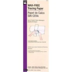 Dritz Wax Free Tracing Paper-5-1/8" X 19-1/2"