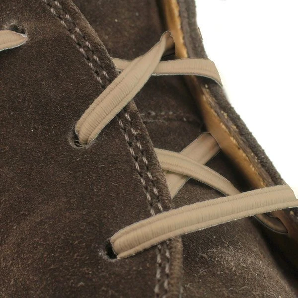 Elastic Shoe Laces (Color: Beige) 1 Elastic Shoe Laces (Color: Beige)