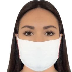 Fabric Filtering Face Mask - Washable / Reusable - 2 Per Package