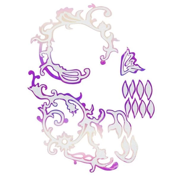 Face Lace Skullumination - High Vis White 1 Face Lace Skullumination - High Vis White