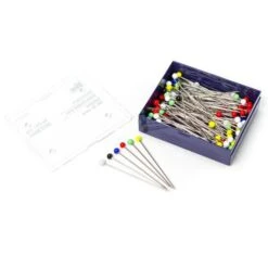 Fischbach + Miller / PRYM 48mm Multi Color Glasshead Pins - 30g