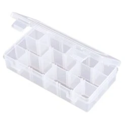 Flambeau Tuff Tainer 3 Compartment Box W/ Dividers And Detachable Lid