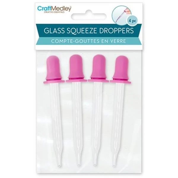 Glass Squeeze Eyedropper - 4 Ct. 1 Glass Squeeze Eyedropper - 4 Ct.