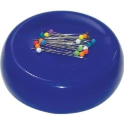 Grabbit Magnetic Pin Cushion -Best Household Items grabbit magnetic pin cushion blue