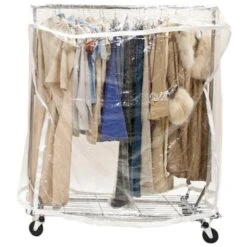 Clear Vinyl Rack Cover