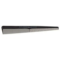 Starflite Black Diamond Tapered Barber Comb 7 1/2"