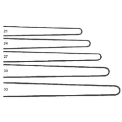 Fischbach & Miller Haarnadeln Straight Hair Pins-Black 16ct