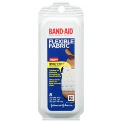 Johnson & Johnson Band-Aid Flexible Fabric - Travel Size 8 Ct.