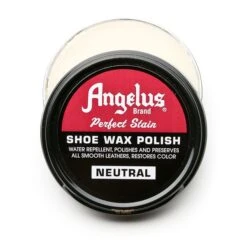 Angelus Shoe Wax Polish-2.6 Oz