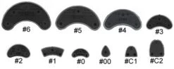 Traveler Shoe Plates W/Adhesive - 10 Pairs