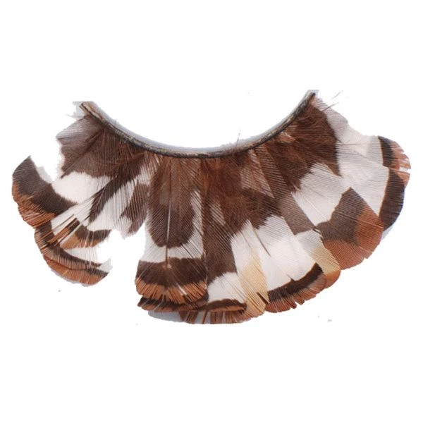 Monda Studio Brown Multi Color Feather Lashes