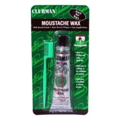 Clubman Moustache Wax-.5 Oz