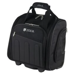 Zuca Skipper Rolling Travel Bag W/Brush Organizer - Black