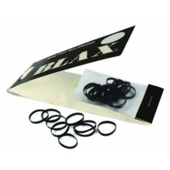 BLAX Snag-Free Hair Mini Elastics 2mm/ 20 Ct - Black