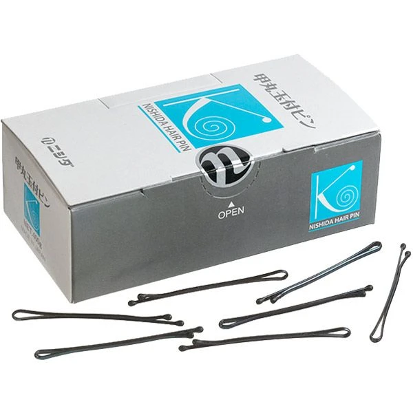 Nishida Hair Pin -K Blue Box 50mm (w/Tip) 1 Nishida Hair Pin -K Blue Box 50mm (w/Tip)