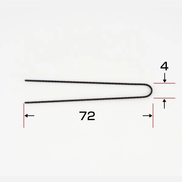 Nishida Hair Pin -N Gold Box 72mm 2 Nishida Hair Pin -N Gold Box 72mm - Image 2