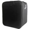Square Zippered Wig Case - Black