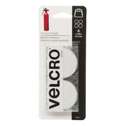 VELCRO® Brand Sticky-Back Industrial-Strength Coins (4 Pair)