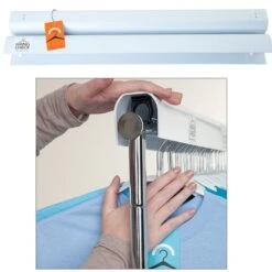 Hang Check Orange For Industrial Rack 2"x 29" - 1 Set