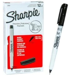 Sharpie Ultra Fine Point Tip - Black (Box Of 12)