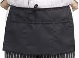 Black Cotton Dresser Apron