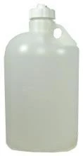 Plastic Water Bottle W/Check Valve Cap