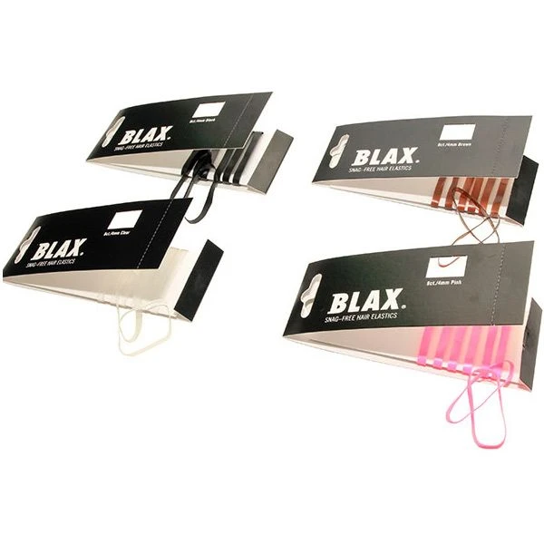 BLAX Snag-Free Hair Elastics 4mm-8 Ct