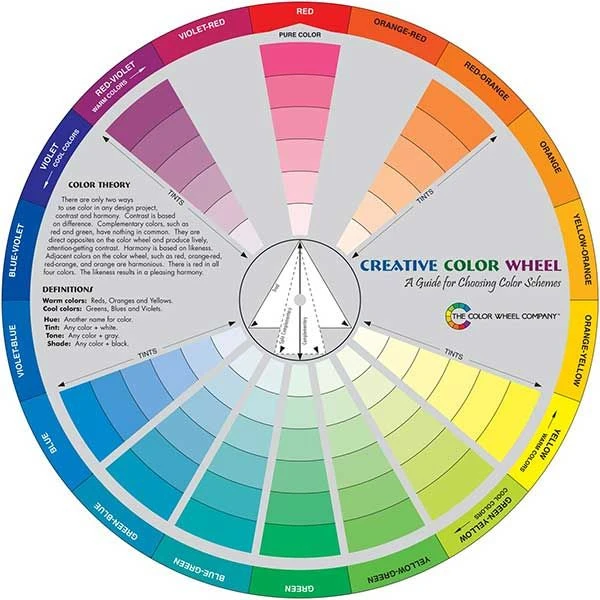 Creative Color Wheel 9.25"