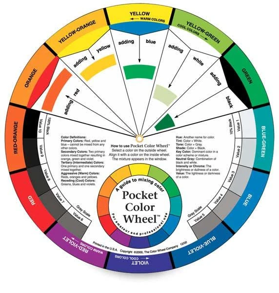 Pocket Color Wheel - 5.125"